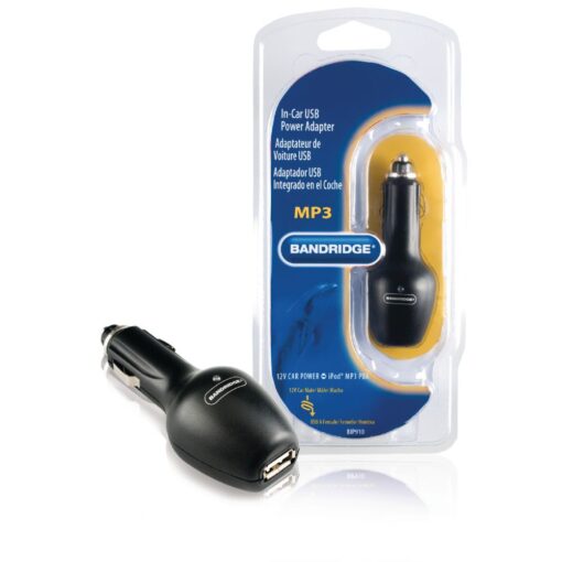 Konig Car Charger 1-Output 1.0 A USB Black