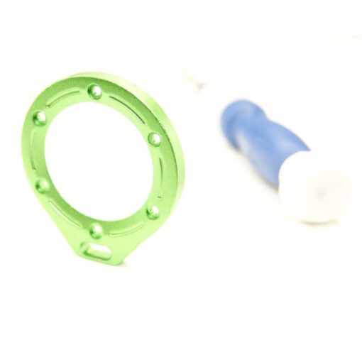 Ex-Pro GoPro Hero 2 HD Lens Metal Ring Mount & Holder, inc Screwdriver - CNC Anodised Aluminium - Green