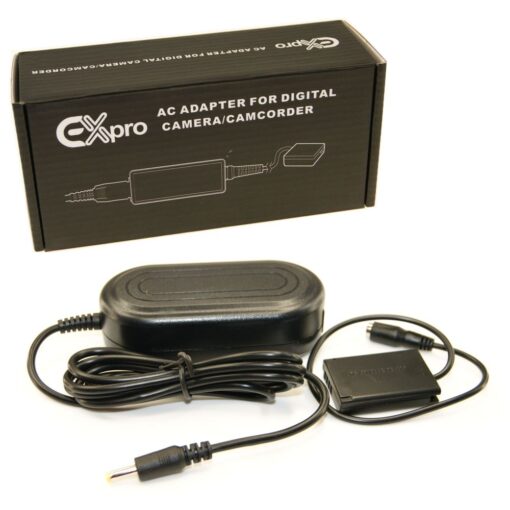 Ex-Pro® Canon Kit ACK-DC110, ACKDC110, 9838B005AA AC Power Supply Adapter DR-110 Battery coupler kit for Canon PowerShot G7X