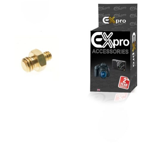 Ex-Pro 1/4" inch Male to 3/8" inch Male 18mm Brass Thread Adapter