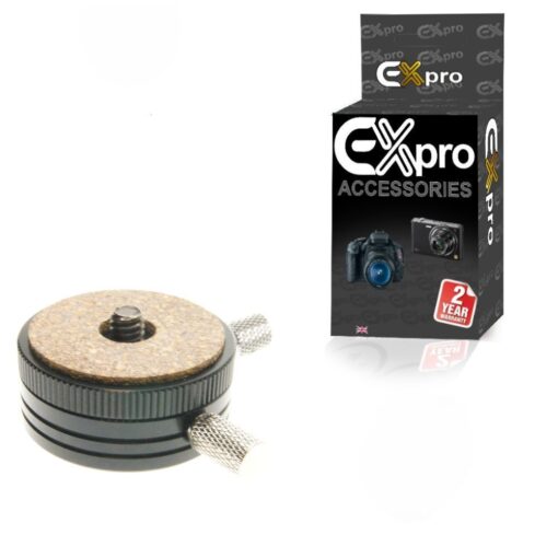 Ex-Pro® Mountable Circular Tripod Replacement Quick release plate