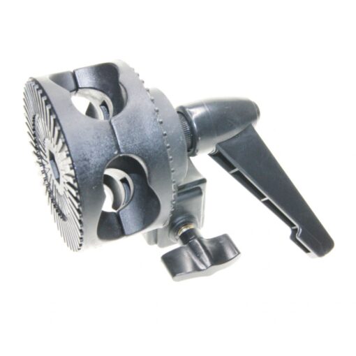 Ex-Pro Single Swiveling Grip Head Angle Tilt Mount Pivot Clamp Connector for Boom / Reflector Arm