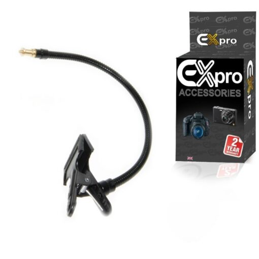 Ex-Pro Multi-Functional Clamp Clip 50cm Flexible Arm with 1/4" Mount Spigot