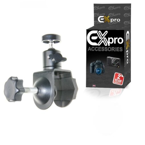 Ex-Pro Multi Functional C-Clamp with 1/4" Mini Ball Head for Lighting, Camera's etc..