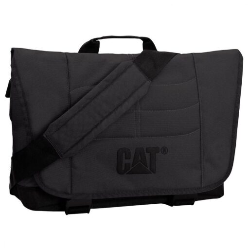 Caterpilla Charles Shoulder Messenger Notebook Laptop Macbook to 15.6" Bag - Grey