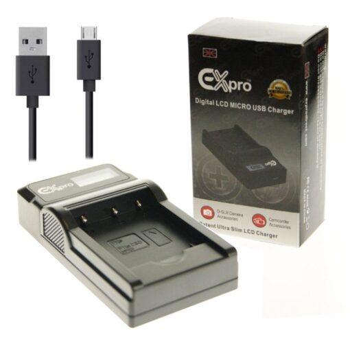 Ex-Pro® Sony NP-FZ100 NPFZ100 BC-QZ1 LCD Go-Charge USB Charger
