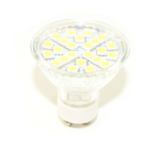 Ex-Pro 1 x - GU10C, GU10-C 24 SMLED White Light Cool running Daylight replacement bulbs [1 PACK] for Mini Daylight Kits