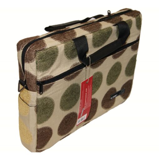 Ex-Pro® Life Circle Luxury Laptop/Notebook to 15.4" Messenger Bag with Meeting pad.