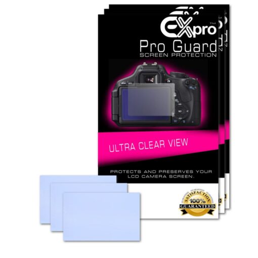 Ex-Pro® 3 x Pro Guard Ultra Clear View LCD Screen Protectors for Nikon D5300