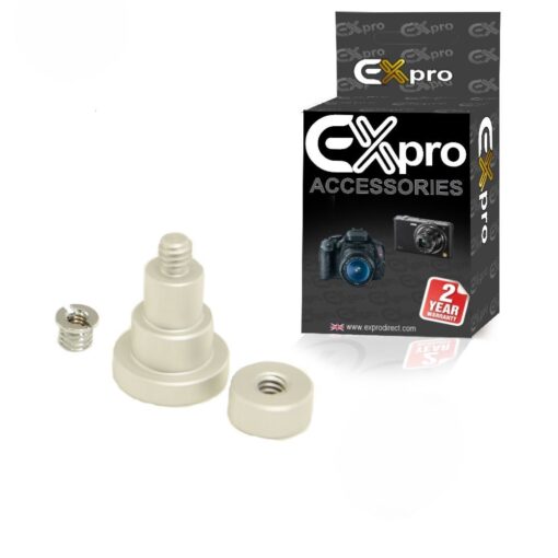 Ex-Pro 1/4" & 3/8" Pro Universal Bracket Screw Adapter for Tripods & Light Stands