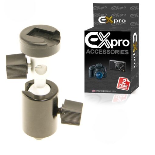 Ex-Pro K-728 Ball and Socket Swivel Tripod Ballhead with 1/4'', 3/8'' Threads