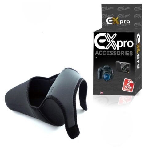 Ex-Pro NeoSkin Neoprene DSLR Camera Case Sleeve - for Digital SLR Cameras - Large
