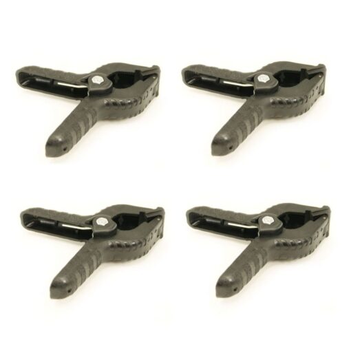 Ex-Pro® Studio Background Clips 30mm Grip - Ideal for Backgrounds and Studio Backdrops [Pack of 4]