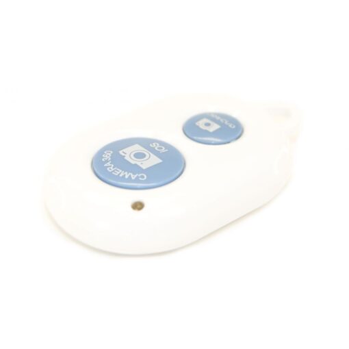 Ex-Pro® Bluetooth Wireless Remote Control Camera Shutter Release Self Timer for IOS / Android - White