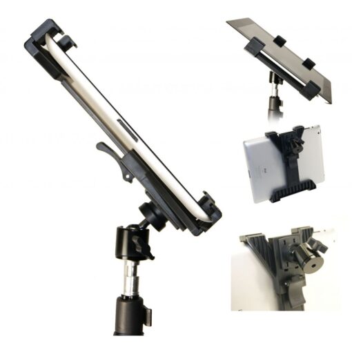 Ex-Pro® iPad/Tablet Universal Photographic Tripod Mount System with Ball Head 360° Swivel Adjustment with standard 1/4" Thread mou...