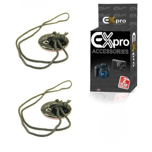 Ex-Pro® GoPro 3M Adhesive Safety clasp accessory saver - Pack of 2