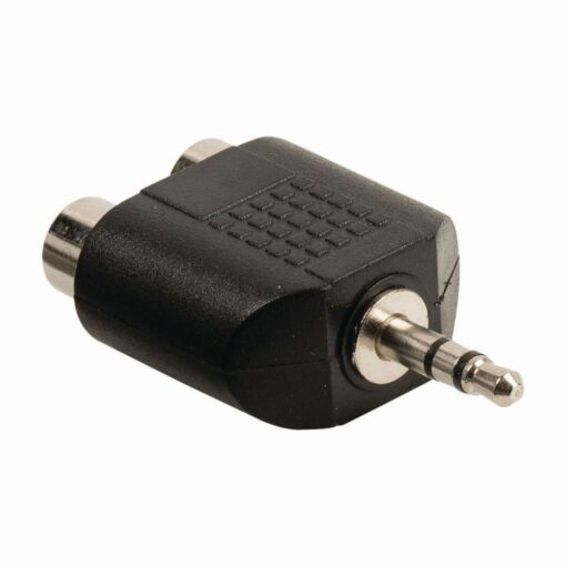 Nedis Stereo Audio Adapter 3.5mm Male to 2x RCA Female | Black
