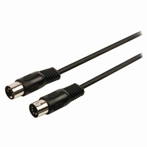 Nedis DIN Audio Cable | DIN 5-pin Male - DIN 5-pin Male | 1.0 m | Black
