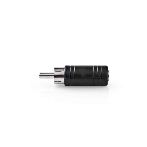 Nedis Mono Audio Adapter | RCA Male - 3.5 mm Female | 10 pieces | Black