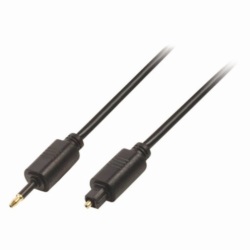 1m Digital 3.5mm to Toslink Optical Digital SPDIF Audio Cable Lead