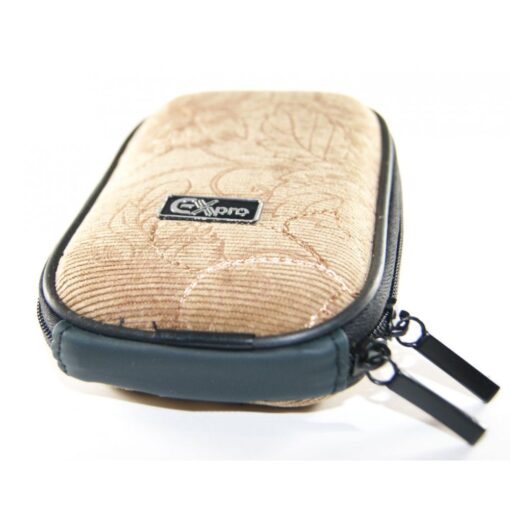 Ex-Pro® Expression Collection -  Corduroy Reflections - Hard Clam Shock proof Digital Camera Case Bag (Cameras upto 95mm x 65mm x...