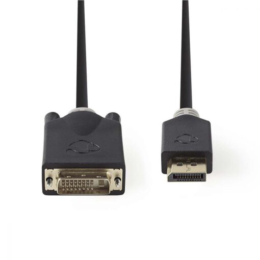 Nedis DisplayPort - DVI Cable | DisplayPort Male - DVI-D 24+1-Pin Male | 2.0 m | Anthracite