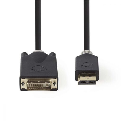 Nedis HDMI - DVI Cable | HDMI Connector - DVI-D 24+1-Pin Male | 2.0 m | Anthracite