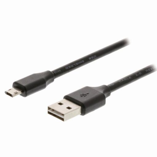 Nedis USB 2.0 Cable | A Male - Micro B Male Reverisble | 2.0 m | Black