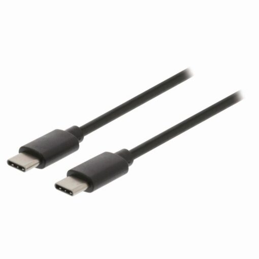 Nedis USB 2.0 Cable | Type-C Male - Type-C Male | 1.0 m | Black