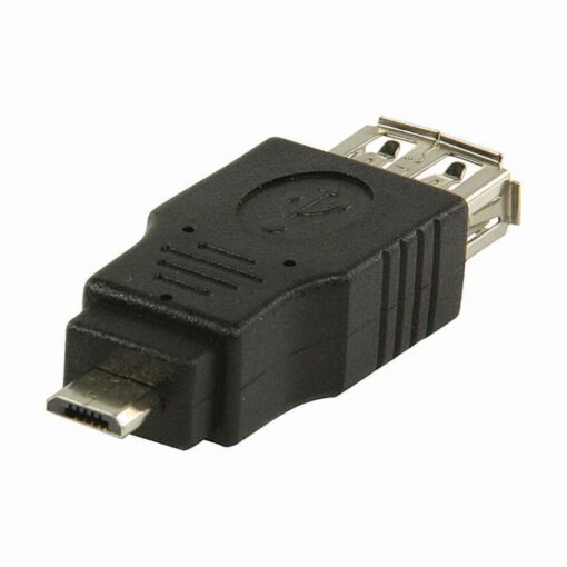 Nedis USB 2.0 Adapter | Micro B Male - A Female | Black