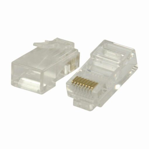 Nedis Network Connector | RJ45 (8P8C) Male - 10 pieces | Transparent