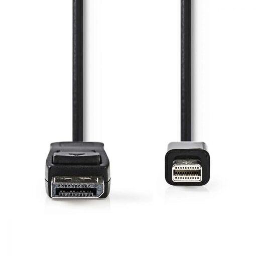 Nedis Mini DisplayPort - DisplayPort Cable | Mini DisplayPort Male - DisplayPort Male | 1.0 m | Black