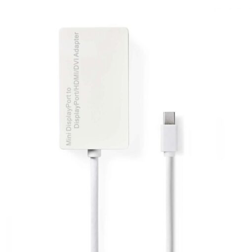 Nedis Mini DisplayPort Multi Adapter Cable | Mini DisplayPort Male - DisplayPort Female + DVI-D 24+1-Pin Female + HDMIª output | 0...