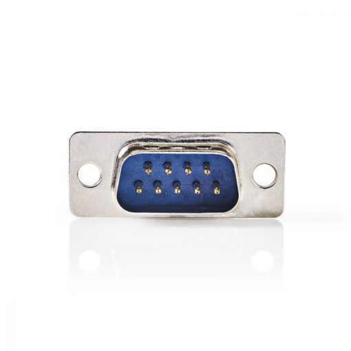 Nedis D-Sub Chassis Mount | D-Sub 9-Pin Male | Metal