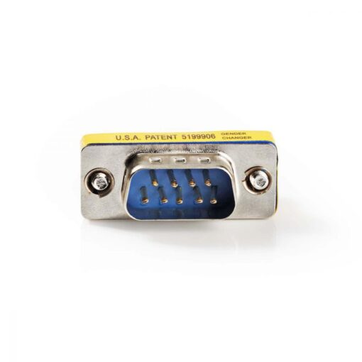 Nedis D-Sub Coupler | D-Sub 9-Pin Male - D-Sub 9-Pin Male | Metal