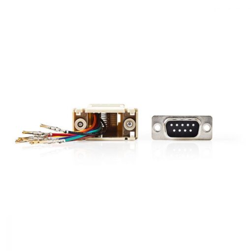 Nedis D-Sub Adapter | D-Sub 9-Pin Female - RJ45 (8P8C) Female | Ivory