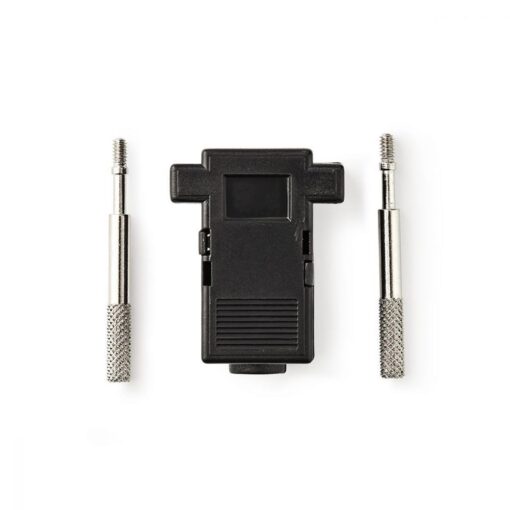 Nedis D-Sub Connector Hood | Suitable for D-Sub 9-Pin | Black