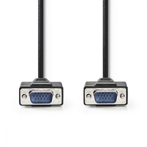 Nedis VGA Cable | VGA Male - VGA Male | 10 m | Black