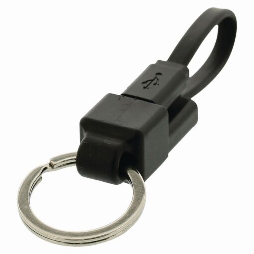 Nedis USB 2.0 Flat Cable | A Male - Micro B Male | 1.0 m | Black