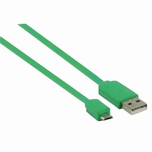 Nedis USB 2.0 Cable | A Male - Micro B Male | 1.0 m | Green