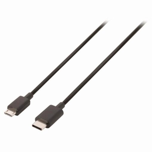 Nedis USB 2.0 Cable | Type-C Male - Micro B Male | 1.0 m | Black