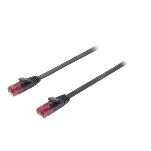 Nedis Cat 6 UTP Network Flat Cable | RJ45 Male - RJ45 Male | 1.0 m | Black