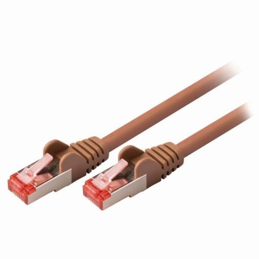 Nedis Cat 6 S/FTP Network Cable | RJ45 Male - RJ45 Male | 1.5 m | Brown