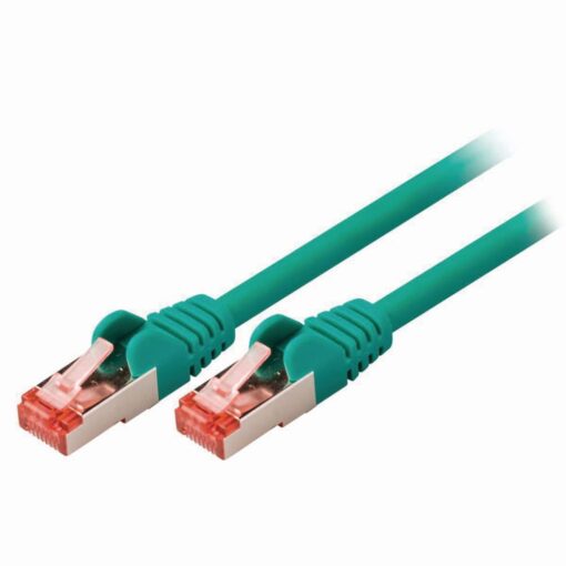 25cm (0.25m) in Green Cat6 High Grade 27AWG LSZH Patch Cables