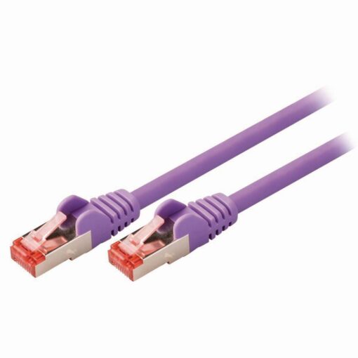 50cm (19-inch) in Violet Cat6 High Grade 24AWG LSZH Patch Cables