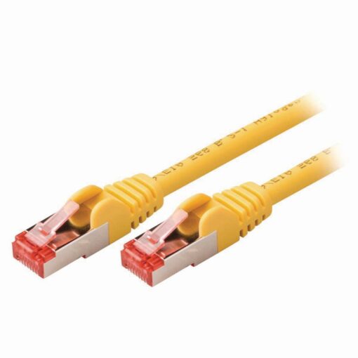 50cm (19-inch) in Yellow Cat6 High Grade 24AWG LSZH Patch Cables