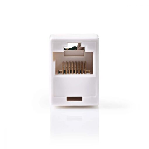 Nedis Cat 5 Network Adapter | RJ45 Female - RJ45 Female | White
