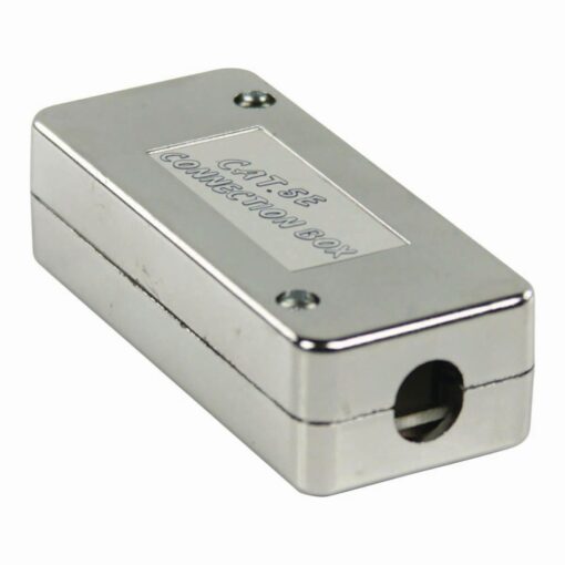 Metal Inline IDC Punchdown Cable Lead Coupler Joiner Connection Box CAT5e