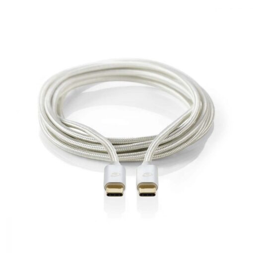 Nedis USB 3.1 Cable (Gen1) | Type-C Male - Type-C Male | 1.0 m | Aluminium