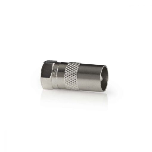Nedis Satellite & Antenna Adapter | F Male - IEC (Coax) Male